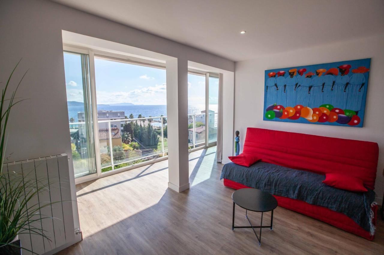 Tres Beau T2 Climatise Refait A Neuf, Vue Mer Panoramique Exceptionnelle A 120M A Pied De La Plage La Ciotat Exteriör bild