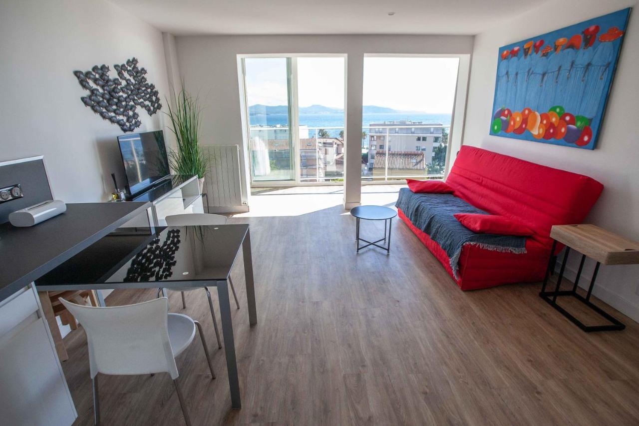 Tres Beau T2 Climatise Refait A Neuf, Vue Mer Panoramique Exceptionnelle A 120M A Pied De La Plage La Ciotat Exteriör bild